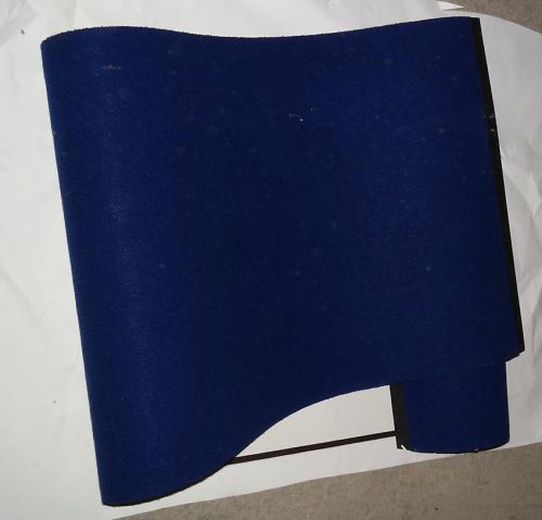 GENUINE NOMADIC DISPLAY 29 X 93&#034; INCH FABRIC END CAP / MAGNETIC STRIP BLUE