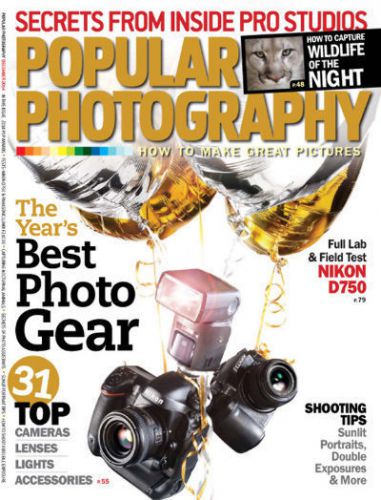 Popular Photography Magazine Print Subscription-1 year-12 issues per year