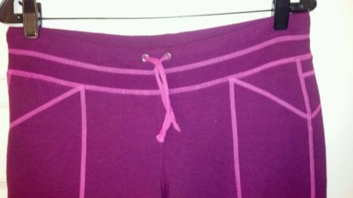 Athleta gorgeous sphinx pants mt raspberry vine graphic-soft modal french terry for sale