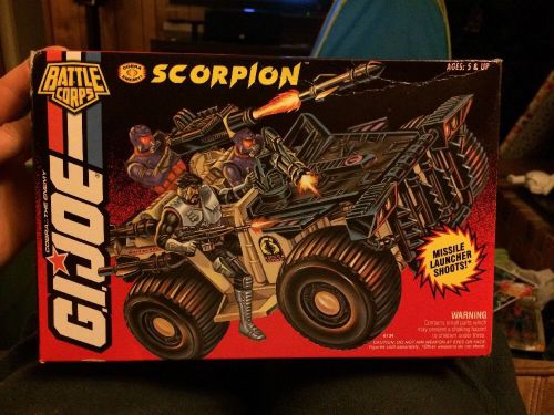G.I. Joe Scorpion Cobra Battle Corps Vehicle NIP New Sealed Box GI