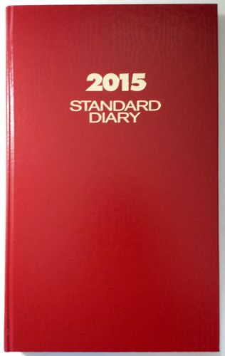 2015 At-A-Glance Hard Bound Standard Diary, Daily Business  8 3/16&#034; x 13 7/16&#034;