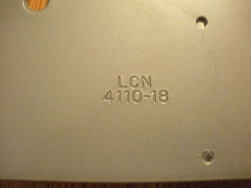 LCN 4100 Series Door Closer Drop/Mounting Plate 4110-18 Alum (4111)