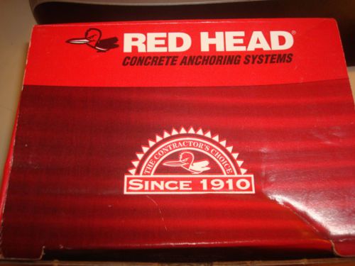 NIB- Red Head Tapcon Hex Head Masonry Tapping  1/4 x 4&#034; 100 ct box NEW