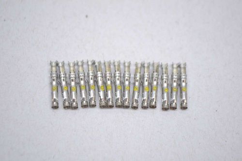LOT 15 NEW AMP 1-66105-6 M SERIES CONTACT .062 DIA. 24-20AWG D430094