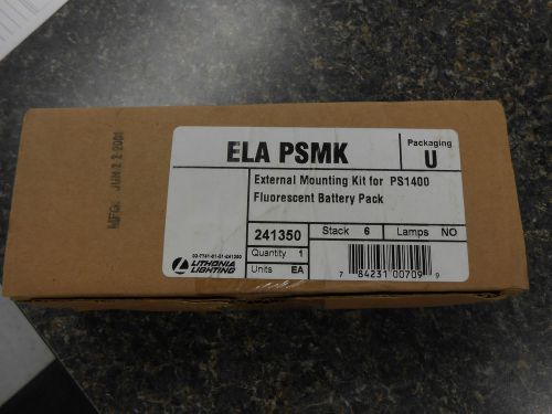 Lithonia ela psmk external mounting kit for ps1400 fluor. battery pack for sale