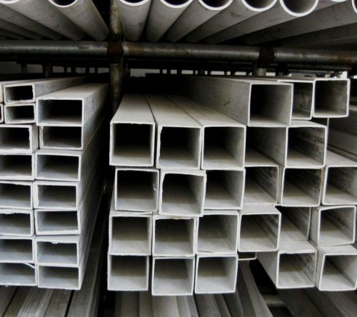 T304 stainless steel square tubing 200mm x 200mm x 4mm wall x250mm long #vztv for sale