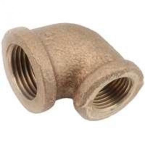 Brass Reduce Elbow 3/8X1/4 Lf ANDERSON METAL CORP Brass Pipe Reducing Elbows