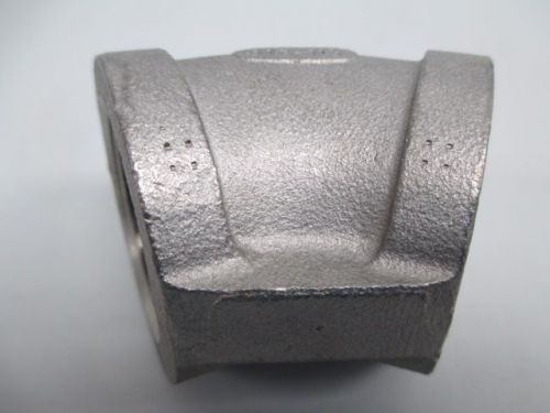 New asp 316-1-1/2 stainless steel 45deg pipe elbow 1-1/2in npt  d240626 for sale