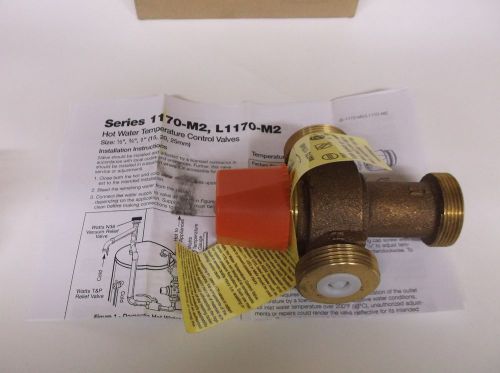 Watts regulator hot water temp control valve series 1170-m2 / l1170-m2 for sale