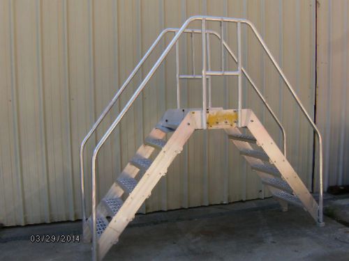 Aluminum stairs, aluminum steps, metal stairs industrial stairs industrial steps for sale