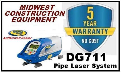 New trimble spectra precision dg711 pipe laser system for sale