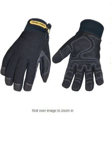 Youngstown glove  waterproof winter black glove,size large, comfortable feeling for sale