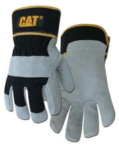 Protective Leather Gloves (Black &amp; Grey)