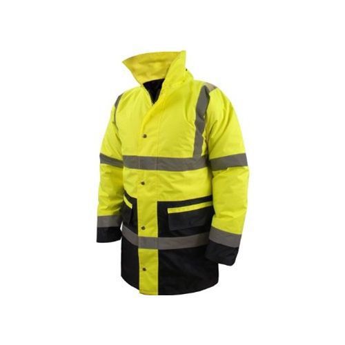 Silverline 868887 Hi-Vis Jacket Class 3 L 100-108Cm 39-42&#034; Safety Workwear