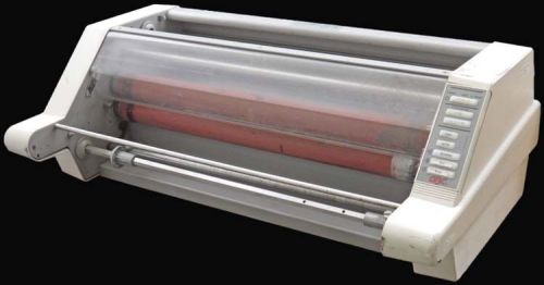 Gbc ultima 65 heatseal 27&#034; heavy duty hot roll laminator laminating machine #4 for sale