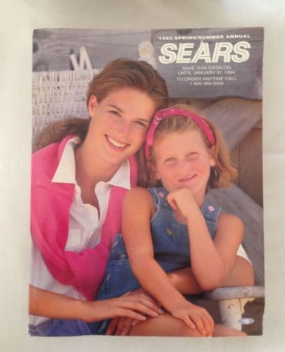 Vintage Original 1993 Full Edition of Sears Catalog 1554 Pages Nice Condition!