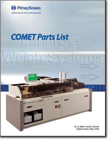 Pitney Bowes COMET Parts List Manual