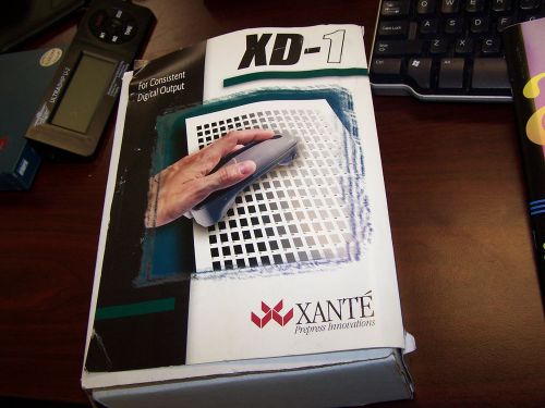 NIB XANTE&#039; XD-1 DENSITOMETER FOR ACCURATE GRAY SCALE OUTPUT
