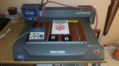 Roland egx-600 engraving machine with engrave lab 9.o for sale