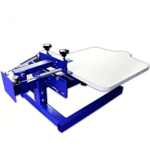 1 Color Screen Press with Removeable Pallet Screen Printing Machine Equipment