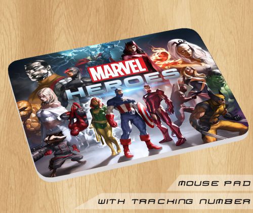 All Characters Heroes Marvel Avengers Mousepad Mouse Pad Mats Game FREE SHIPPING