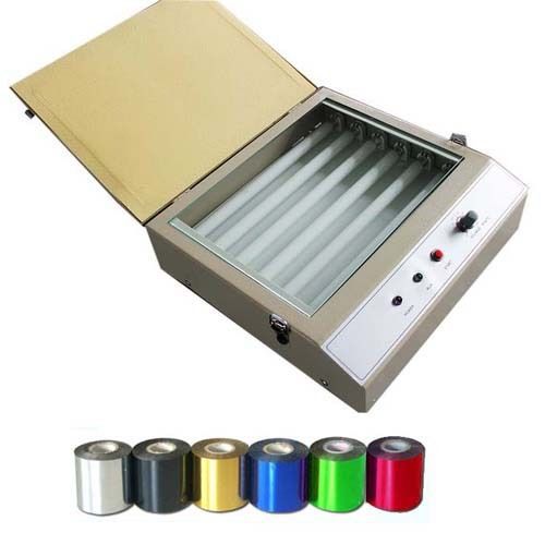 Hot foil stamping paper mini uv exposure unit pad printing curing heat transfer for sale