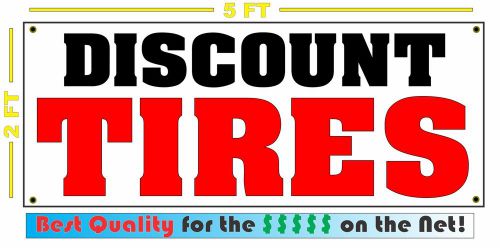 Discount tires banner sign new 4 car truck suv van repair tire shop rims wheels for sale