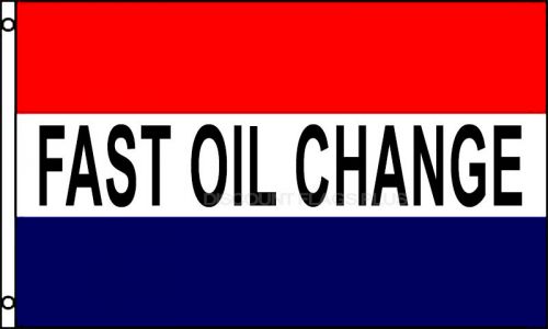 FAST OIL CHANGE Flag