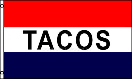 TACOS Flag 3x5 Polyester