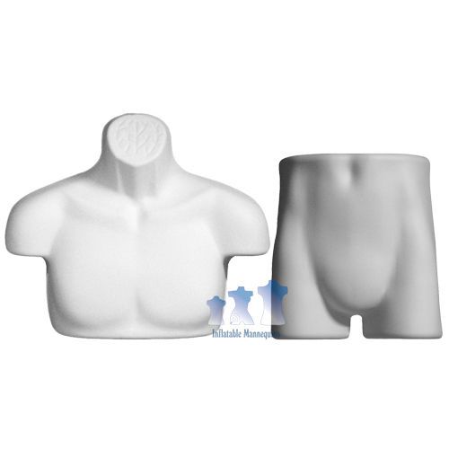 Male upper torso and brief forms, white for sale