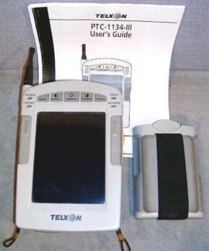 Telxon 1134 portable computer tablet &amp; laser scanner #B