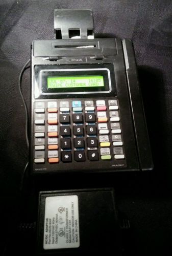 Hypercom T7P 4.02 Credit Card Terminal with power cord untested