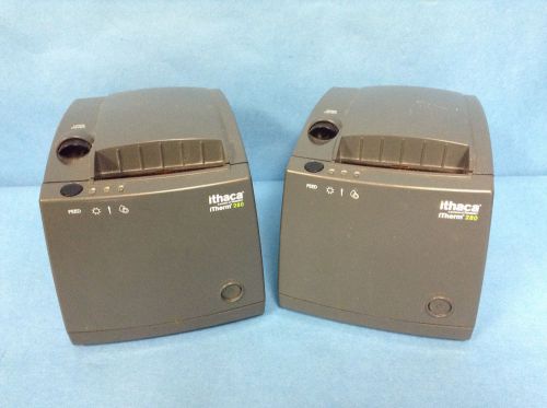 Ithaca iTherm 280 POS Thermal Receipt Printers ***Lot of 2***