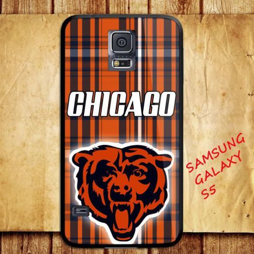 iPhone and Samsung Galaxy - Chicago Bears NFL Rugby Team Logo - Case