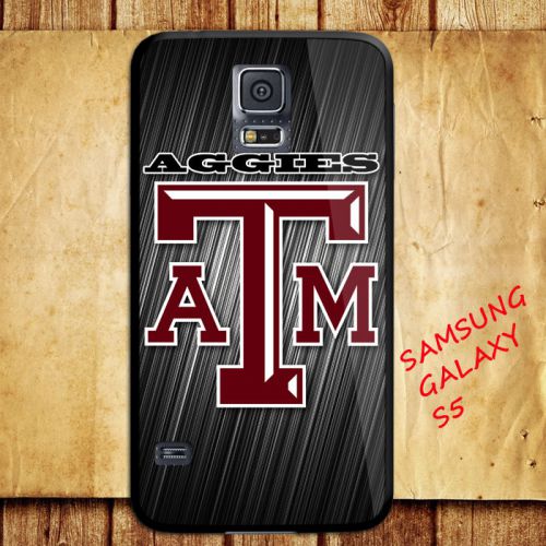 iPhone and Samsung Galaxy - Texas Aggies Logo Atm Red - Case