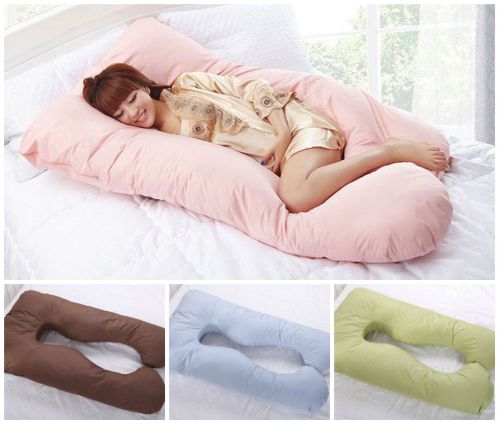 Pregnancy Maternity Full Body Support Pillow Cushion 4 colors New