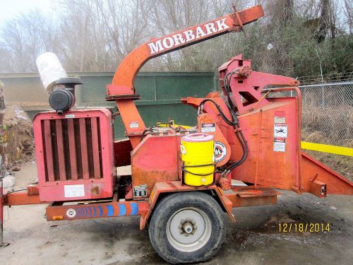 2001 morbark model 13 deere diesel wood chipper; excellent condition w/ winch for sale