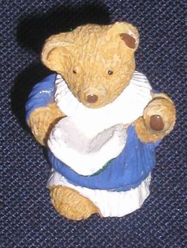 Upcott R&amp;R Hill miniature music resin bear BNIB