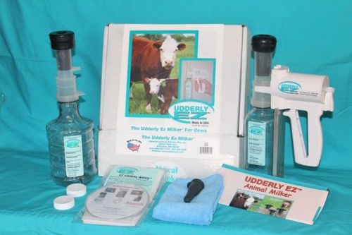 Udderly EZ Cattle Cow Milker Kit, New, Made in USA