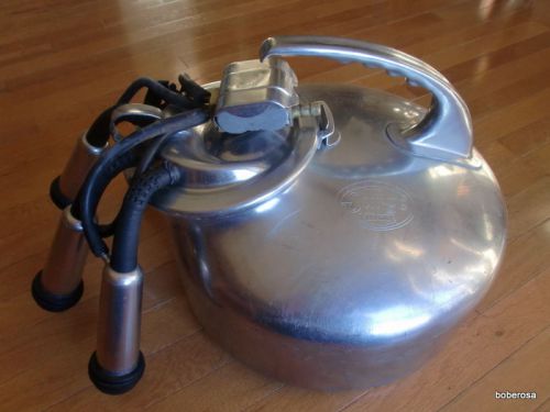 Vintage Surge Stainless Steel Milker Machine Dairy Cows Goats