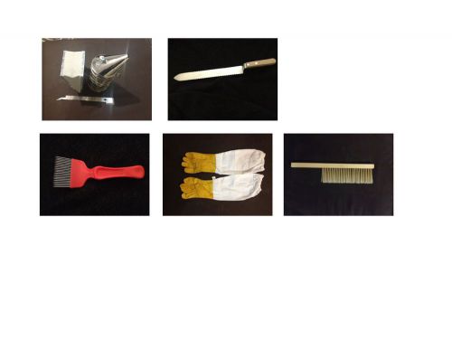 Smoker hive tool bee brush uncapping fork uncapping knife for sale
