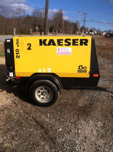 2007 Kaeser M57 210cfm Diesel Tow Air Compressor