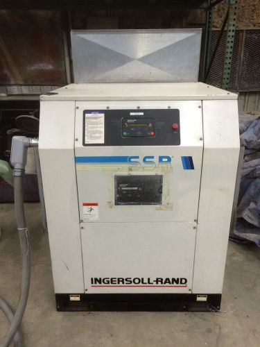 Ingersoll rand ir ssr-ep40se 40hp rotary screw air compressor send zip for ship for sale