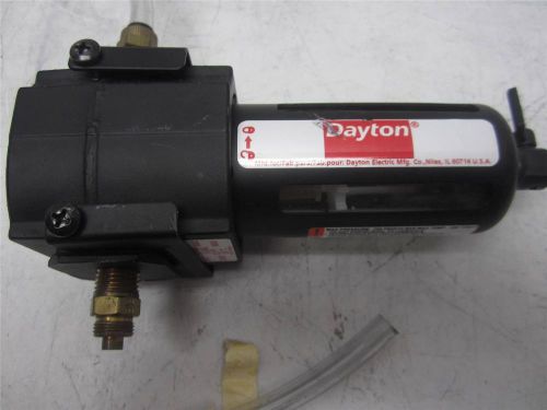 Dayton Filter Regulator Max Pressure: 150 PSIG/10 Bar Temp: 125 Degree F/50 C