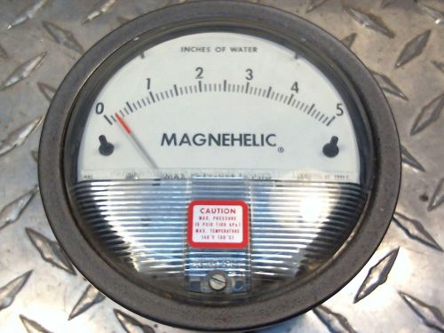 Magnehelic 15 PSIG Pressure Gauge 0-5 Inches Of Water CAT 2005 C
