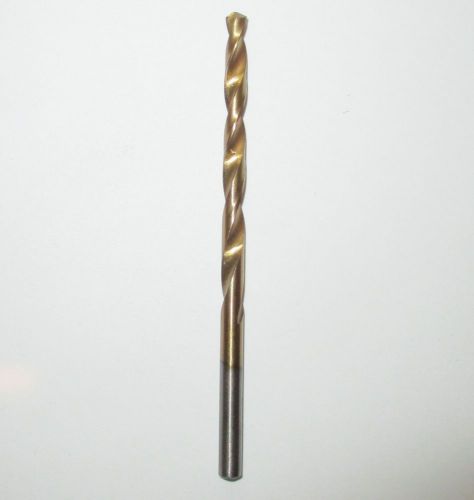 New 5/32&#034; titanium nitride high speed steel drill bit 3-1/8&#034; oal; $1 off 2nd+ for sale