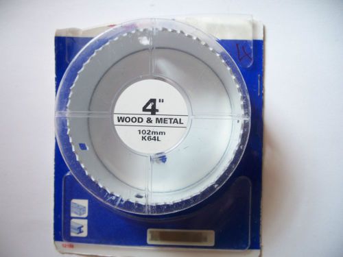 LENOX 4&#034; Non-Arbored Hole Saw Drill Bit Wood/Metal UPC:0082472121889 model:12188