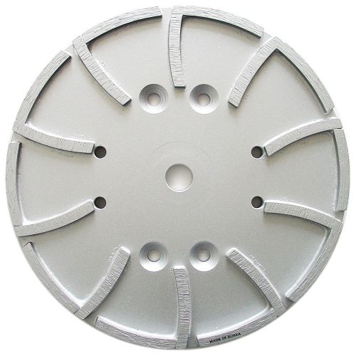 10” concrete grinding head disc plate for edco floor grinder - 20 segments for sale
