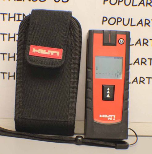 Hilti PD 4 Digital Measuring Tape - Pre-Owned - Working Condition