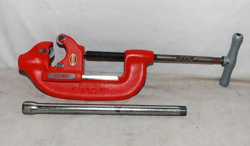 Ridgid 32840 model no 4-s heavy-duty pipe cutter 2&#034;-4&#034; pipe capacity for sale